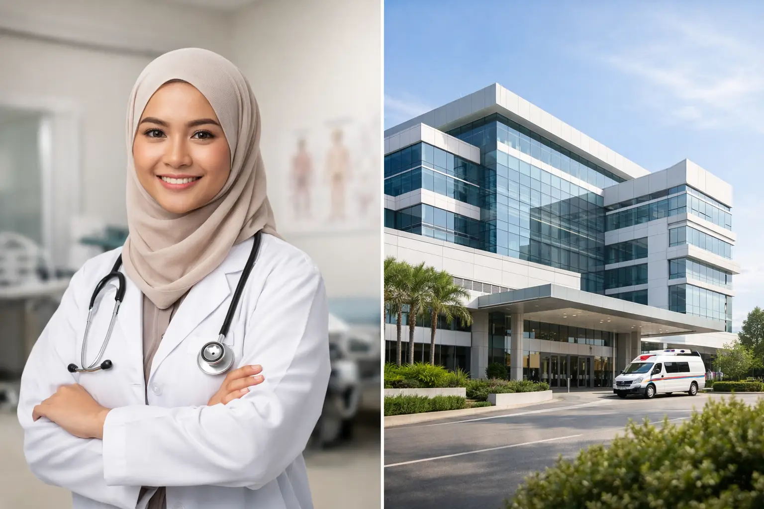 Klinik atau Hospital untuk Rawatan Anda