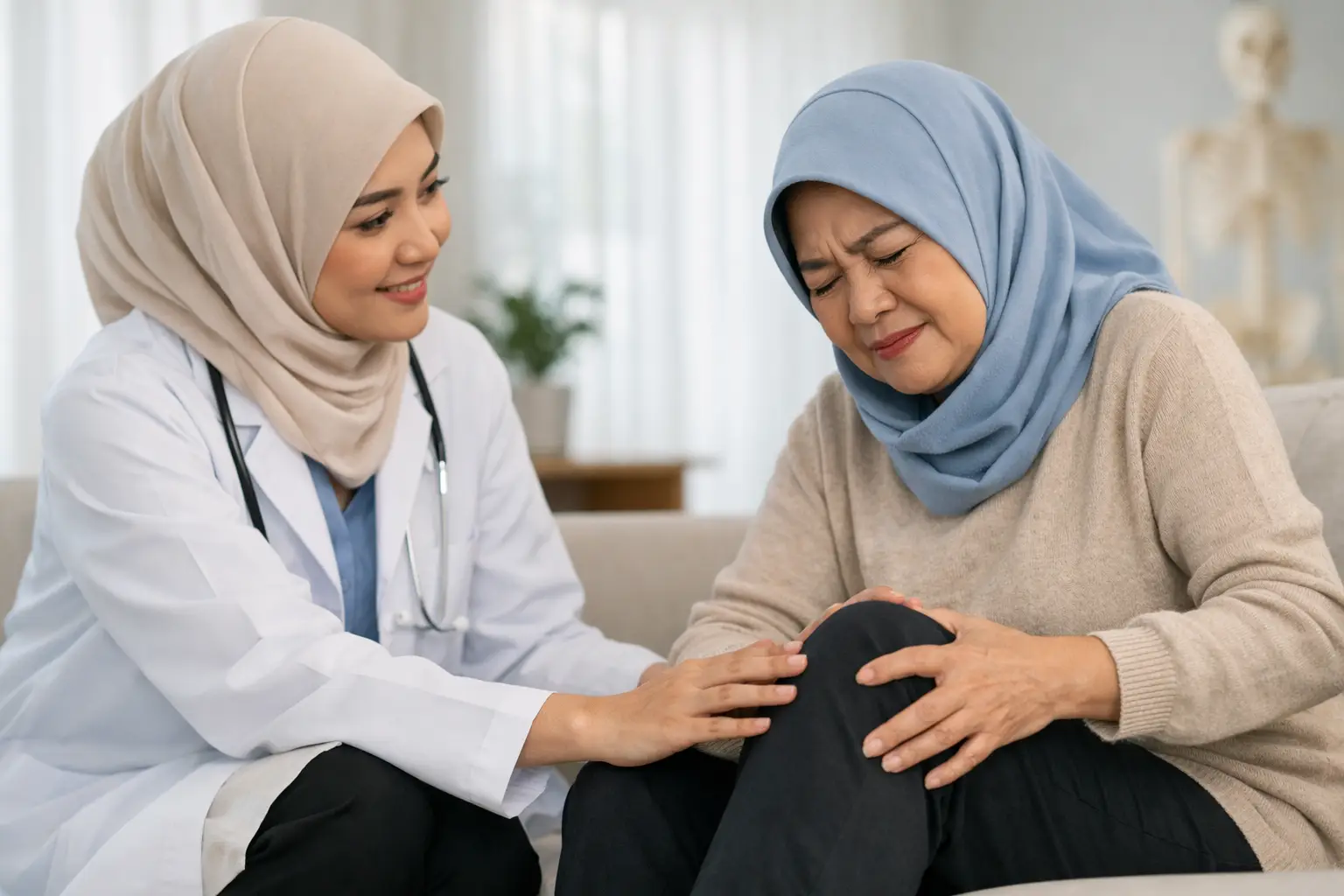Cara Atasi Sakit Lutut Harian Dengan Selamat