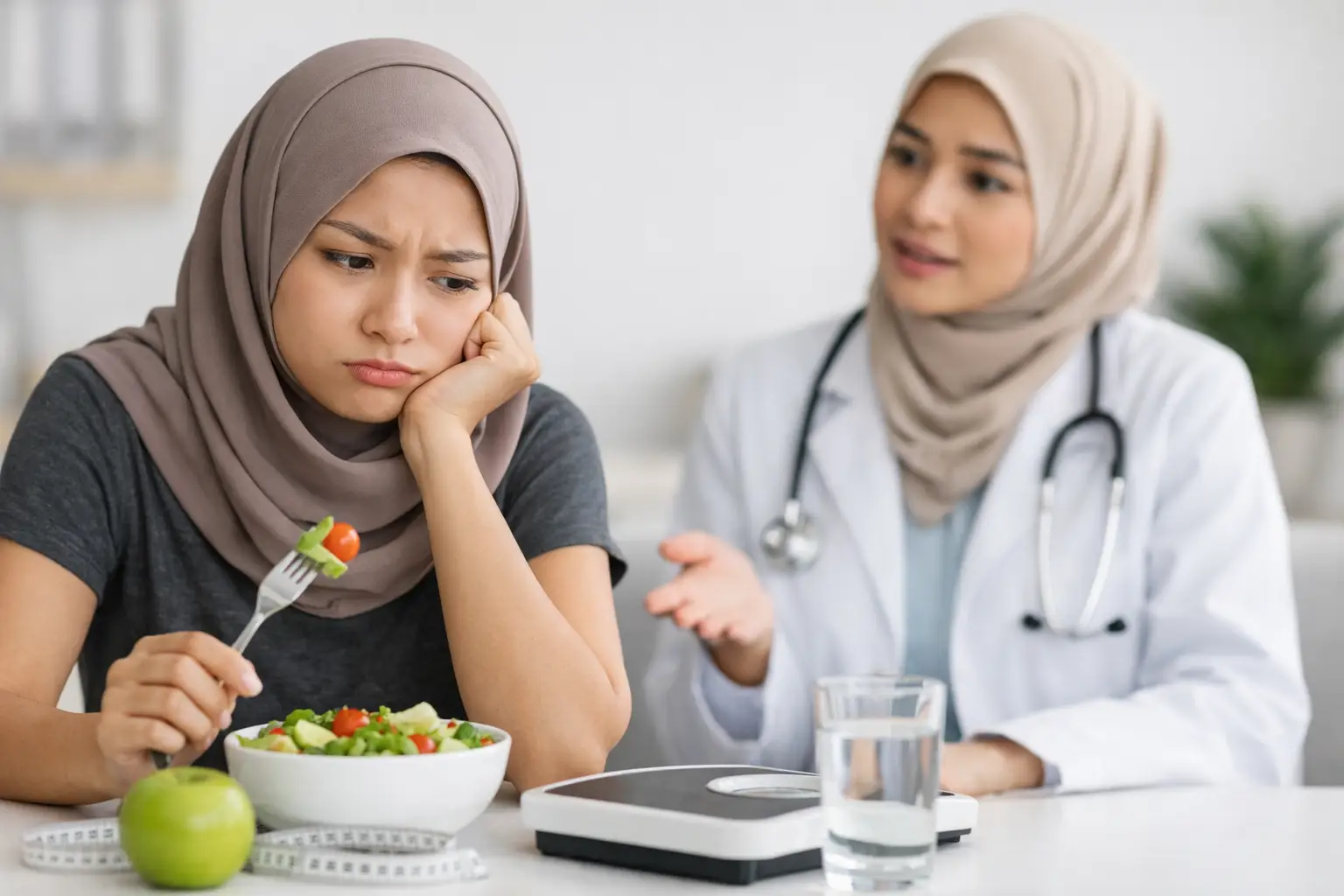 Kenapa Berat Badan Susah Turun Walaupun Dah Jaga?