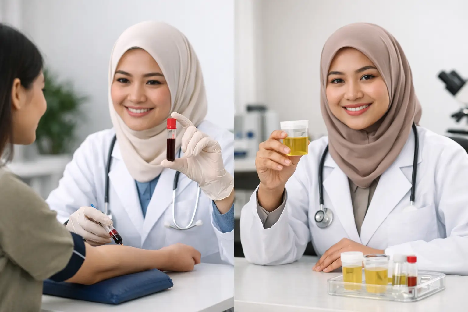 Ujian Darah vs Ujian Air Kencing: Mana Sesuai? Ujian Darah vs Ujian Air Kencing: Mana Sesuai?